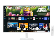 Samsung 27" Smart M50C Biały LS27CM501EUXDU - 1373744 - zdjęcie 1